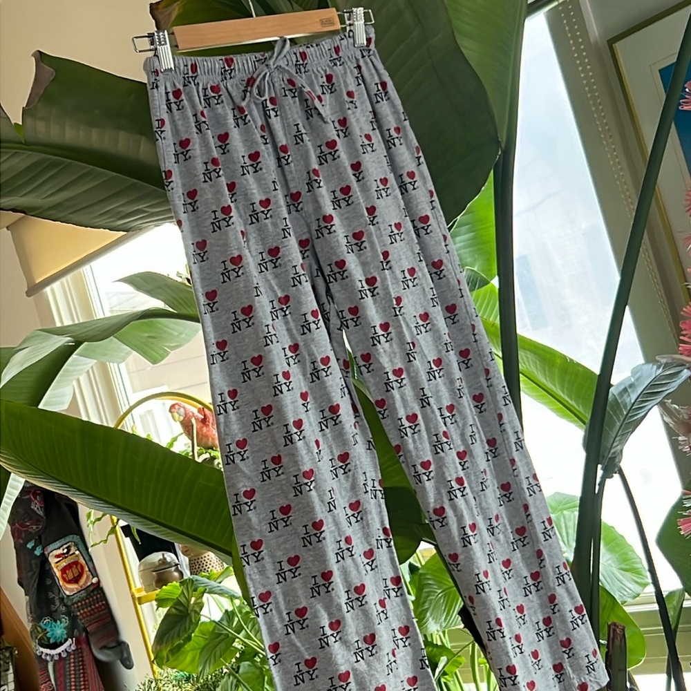 I ❤️ NY licensed PJ Pants, small - Picture 2 of 6